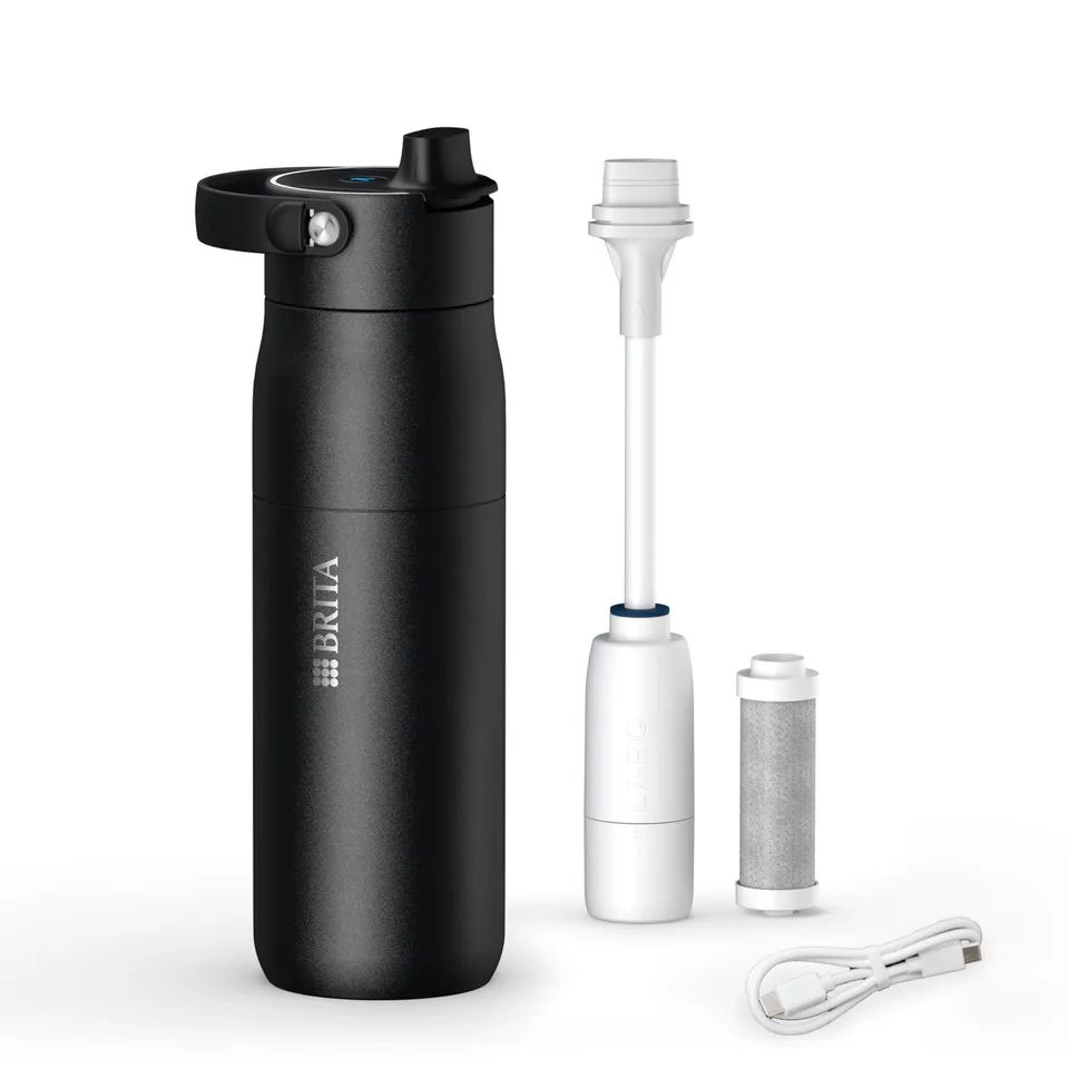Brita MicroDisc LARQ iQ Trinkflasche 680 ml Aktivkohle UV