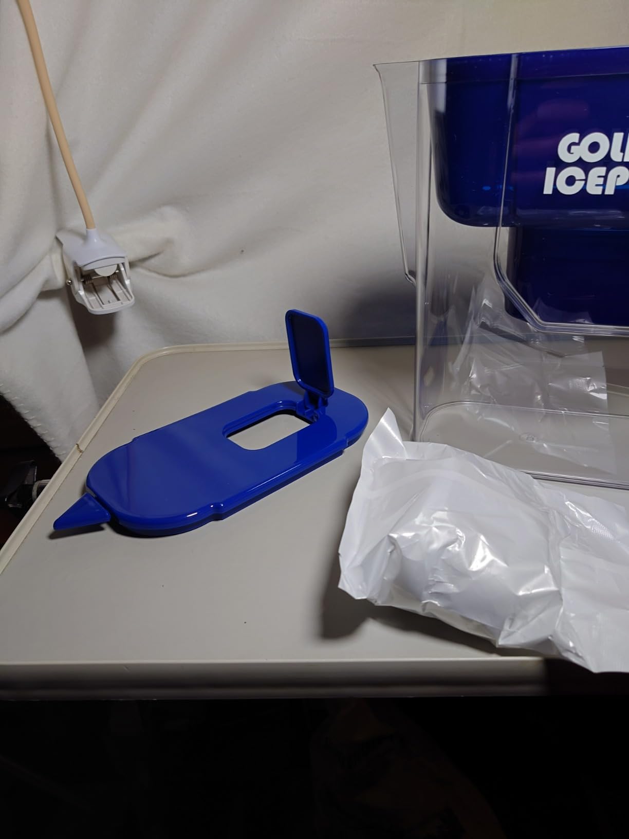 Golden IcePure Wasserfilter-Kanne 4,4 l für Brita Kartuschen