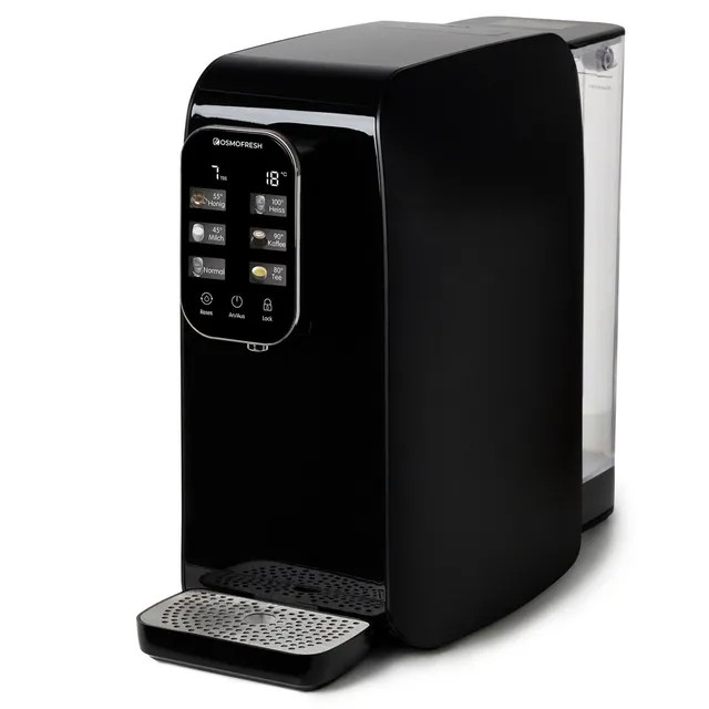 OsmoFresh Quella Life Osmoseanlage Black Heißwasser 6 Stufen