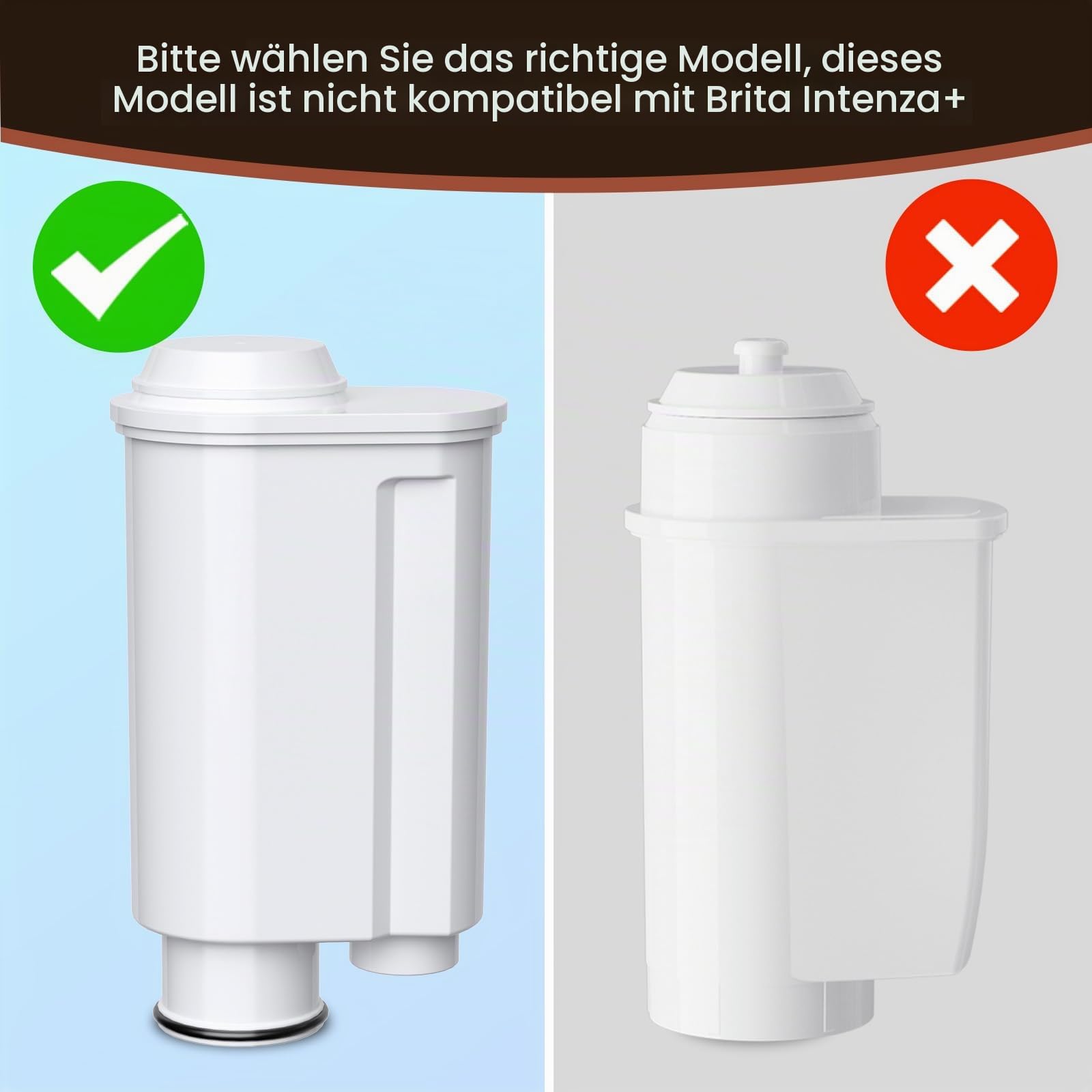 Golden IcePure Coffee Wasserfilter Saeco CA6702 3 Stück Kalkfilter
