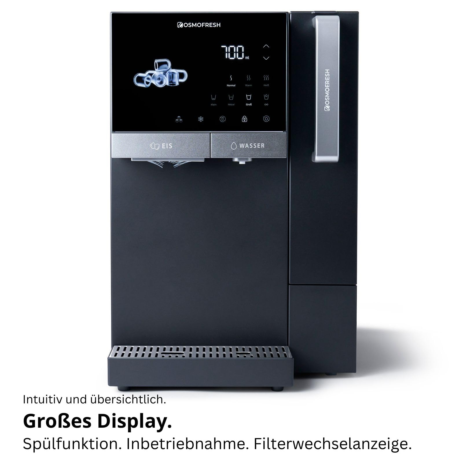 OsmoFresh Fusion Ice Osmoseanlage mit Eiswürfelmaschine 7-fach