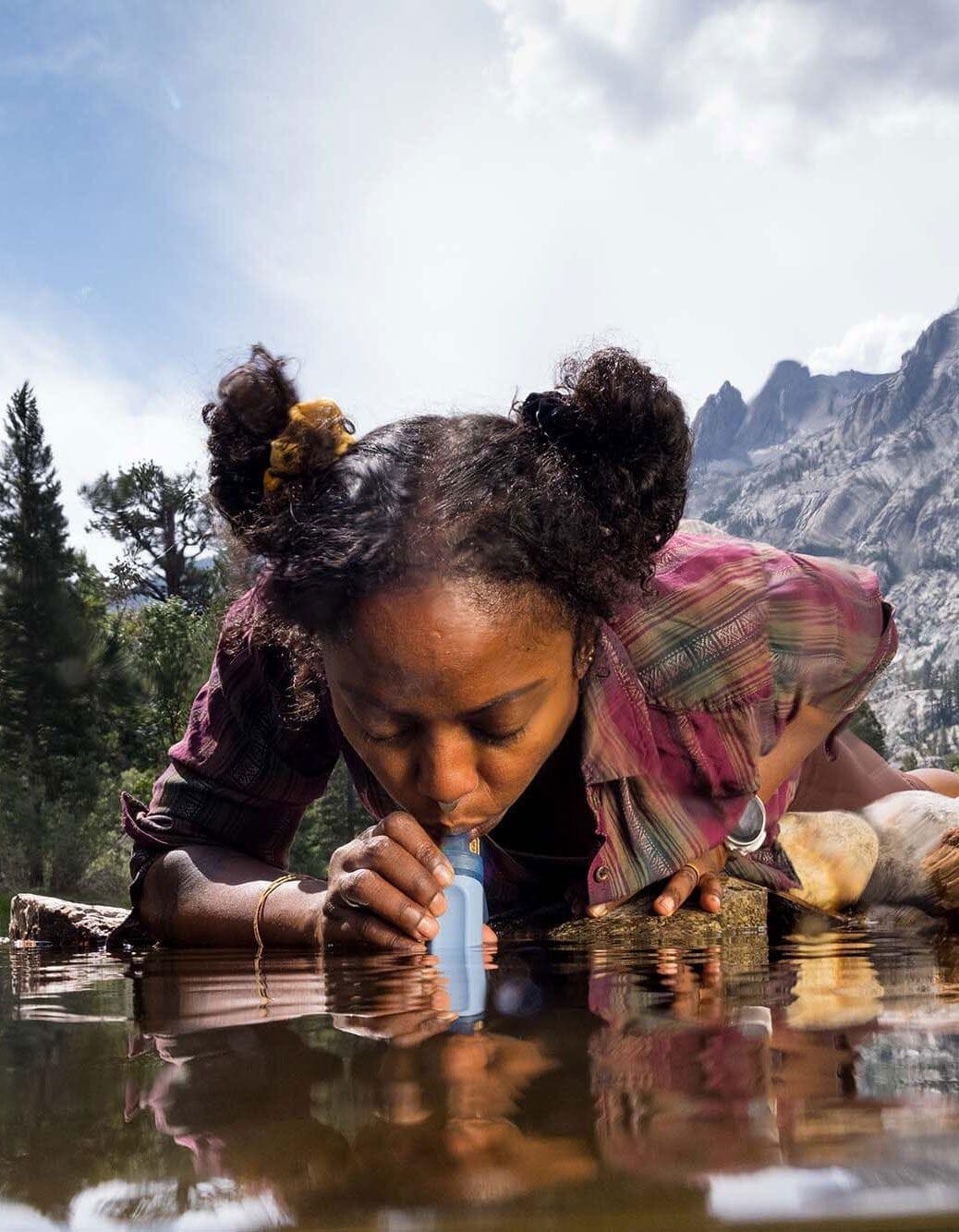 LifeStraw Peak Straw Trinkhalm-Filter + Tasche 4000 L