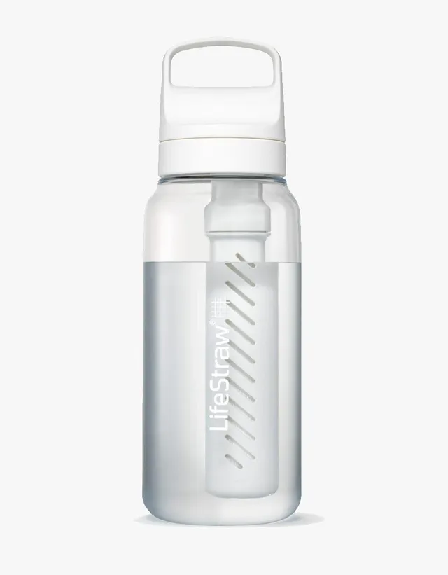 LifeStraw Go Series 1L Filterflasche Oxford Ivy für Reise