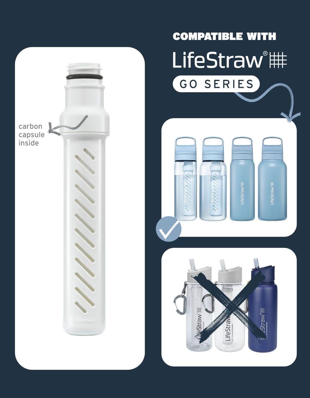 LifeStraw Go Series Ersatzfilter Jahrespaket Membran Aktivkohle