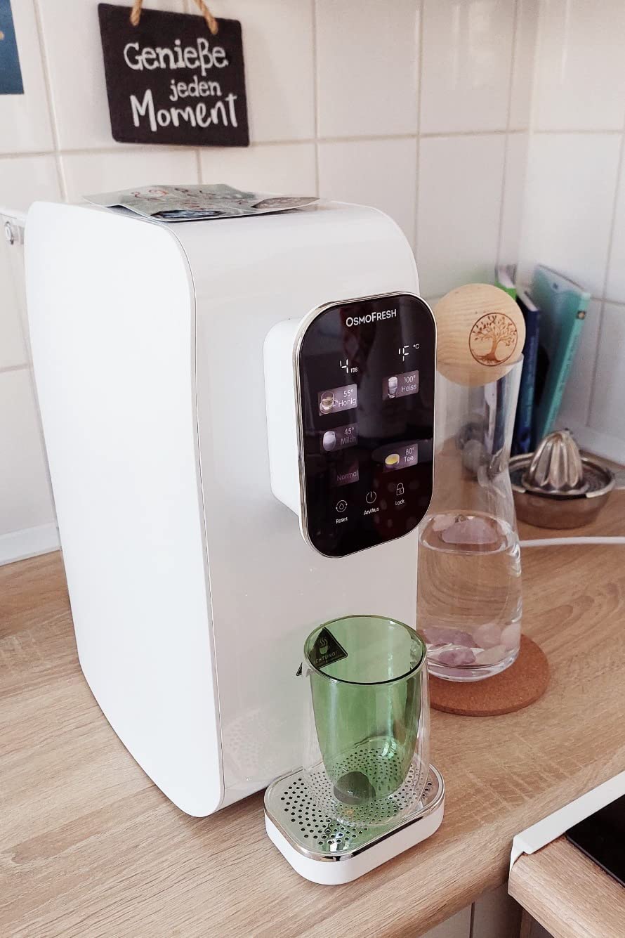 OsmoFresh Quella Life Osmoseanlage Black Heißwasser 6 Stufen