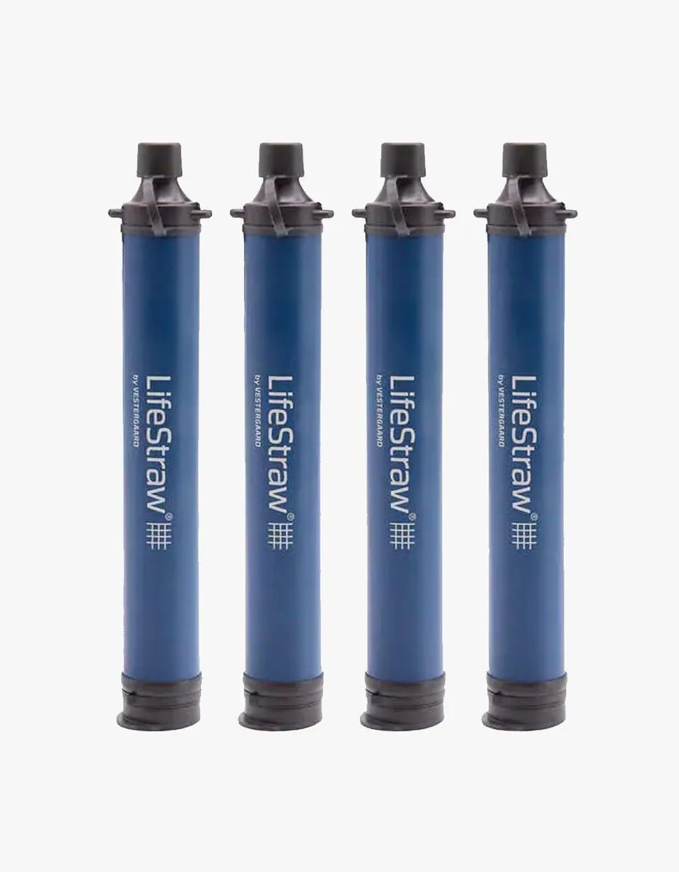 LifeStraw Personal Wasserfilter Navy 4er Pack Strohhalm