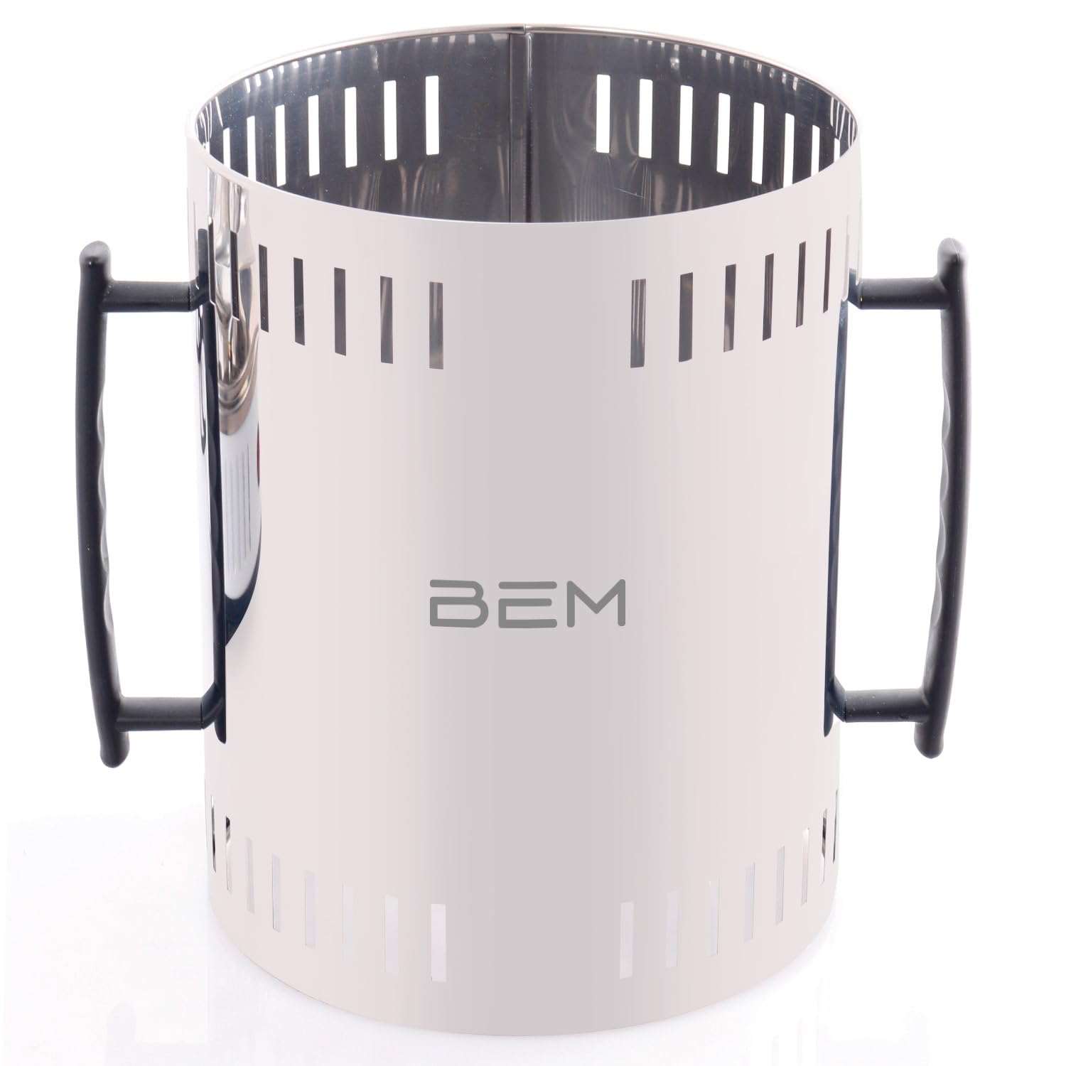 BEM Neo Tischgrill Vertikalgrill Edelstahl 1000W 12 Spieße