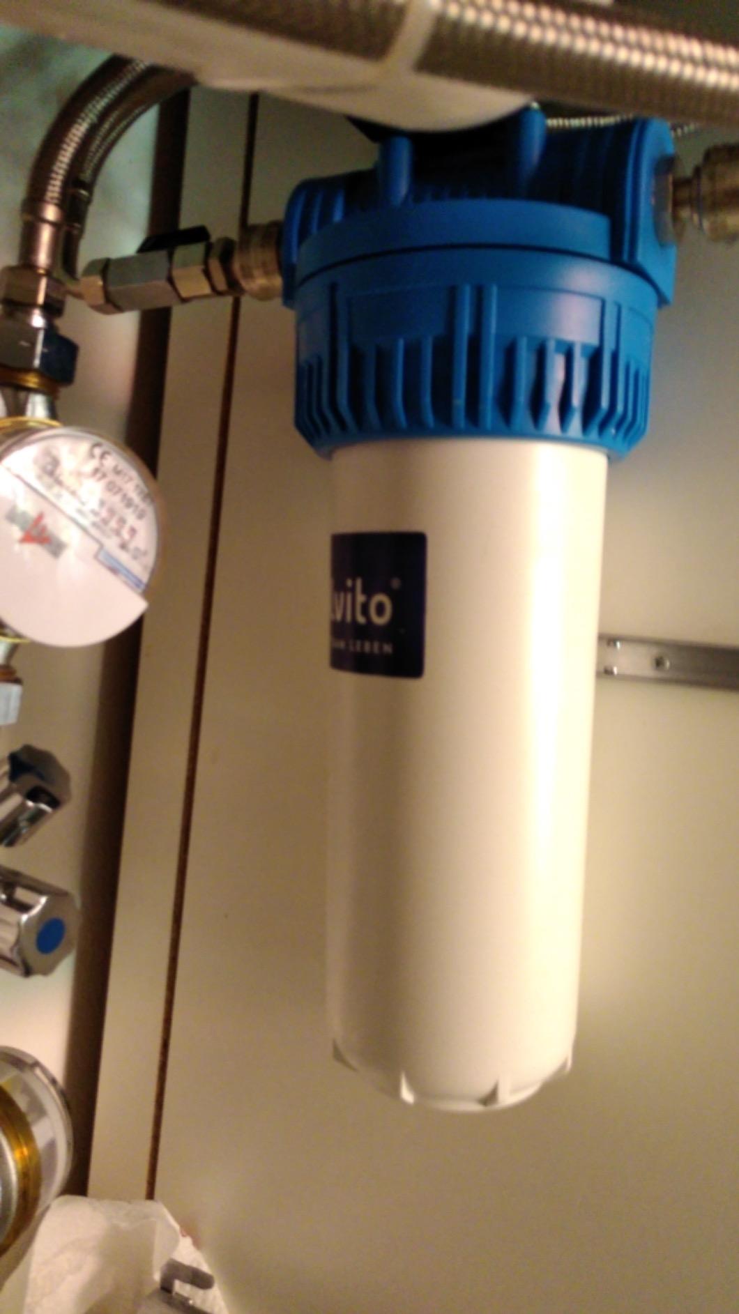 Alvito Einbau Wasserfilter 2.2 Untertischsystem Aktivkohle