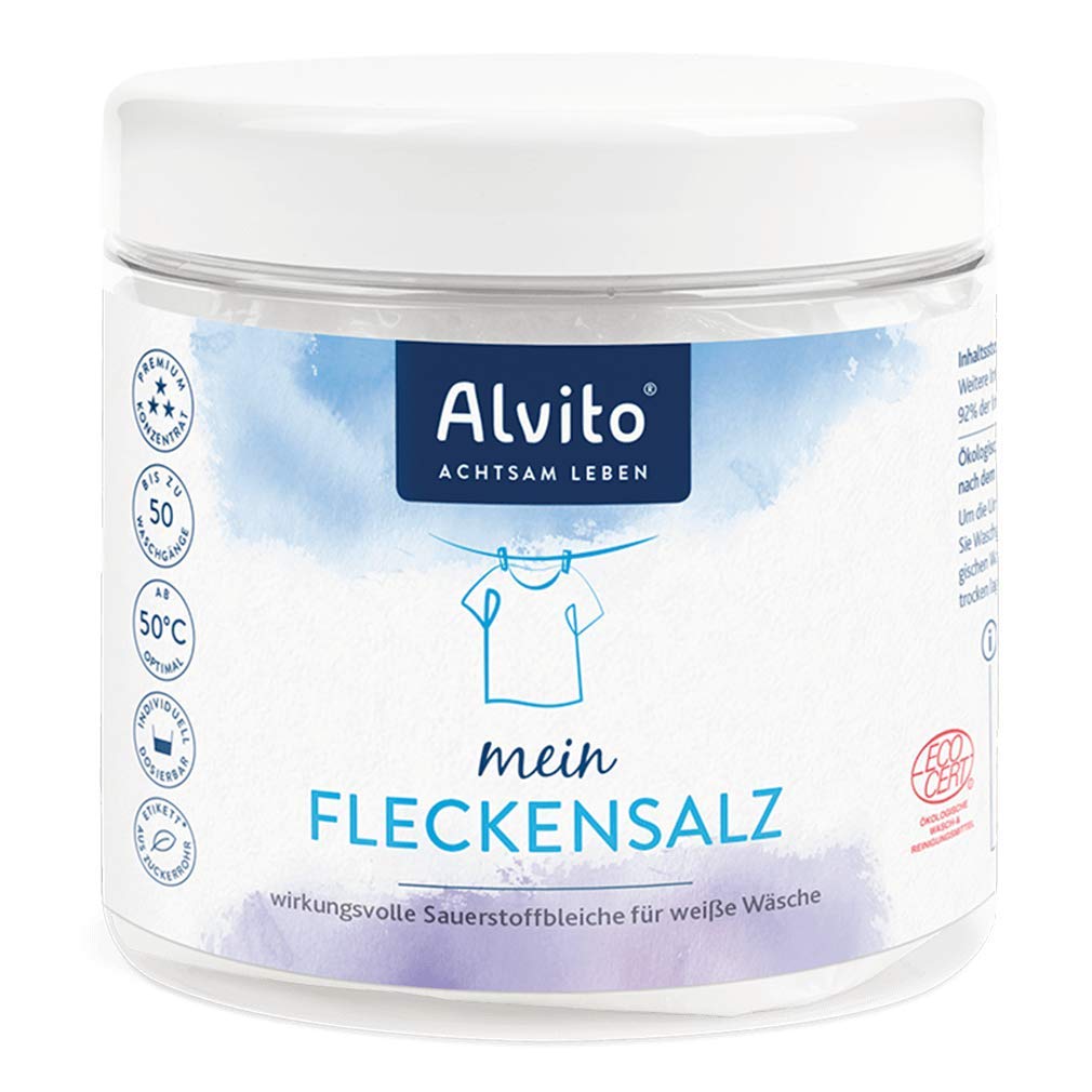 Alvito Waschsystem Fleckensalz Bleichmittel 500g Weiß