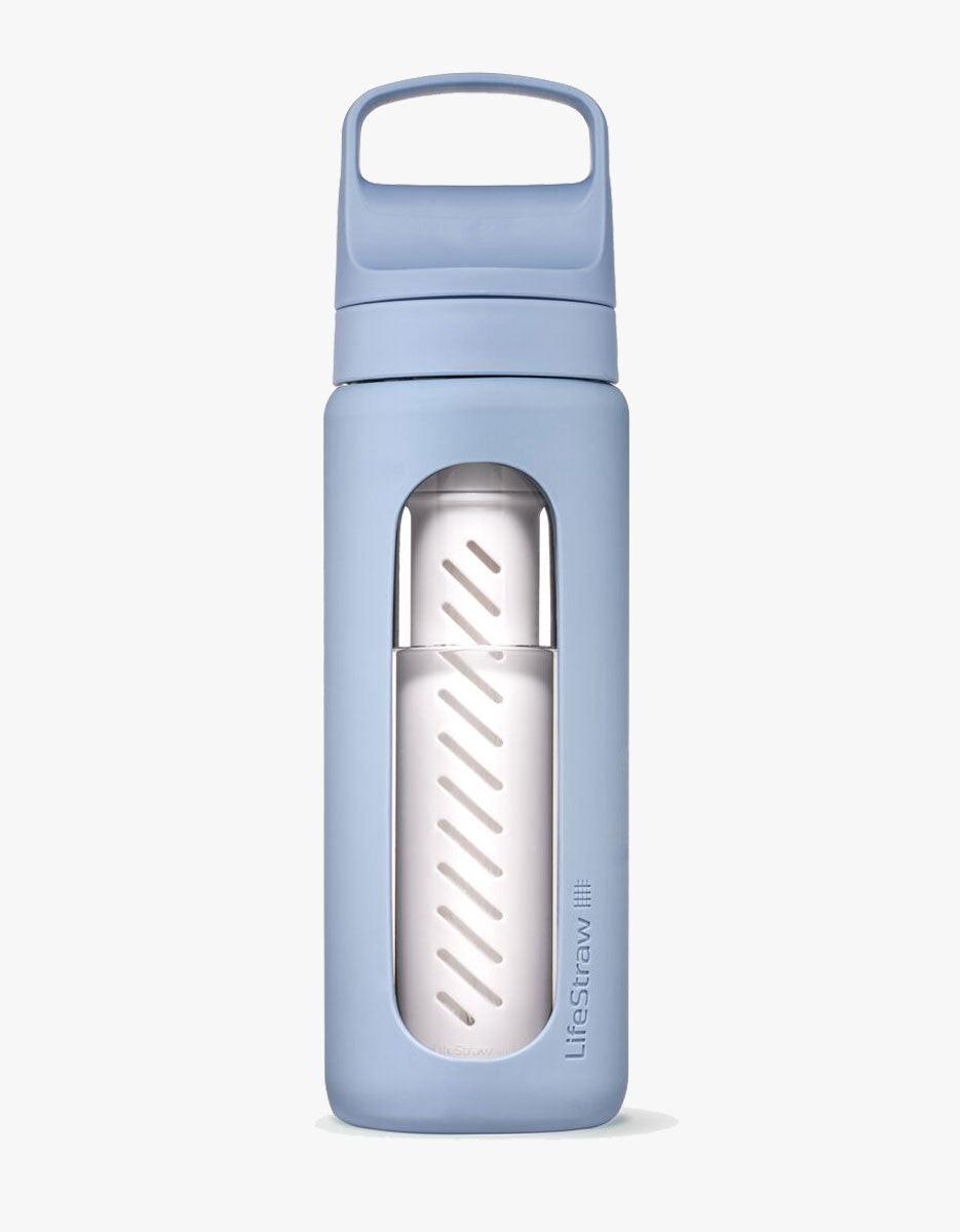LifeStraw Go Series Glas Trinkflasche 591 ml Icelandic Blue