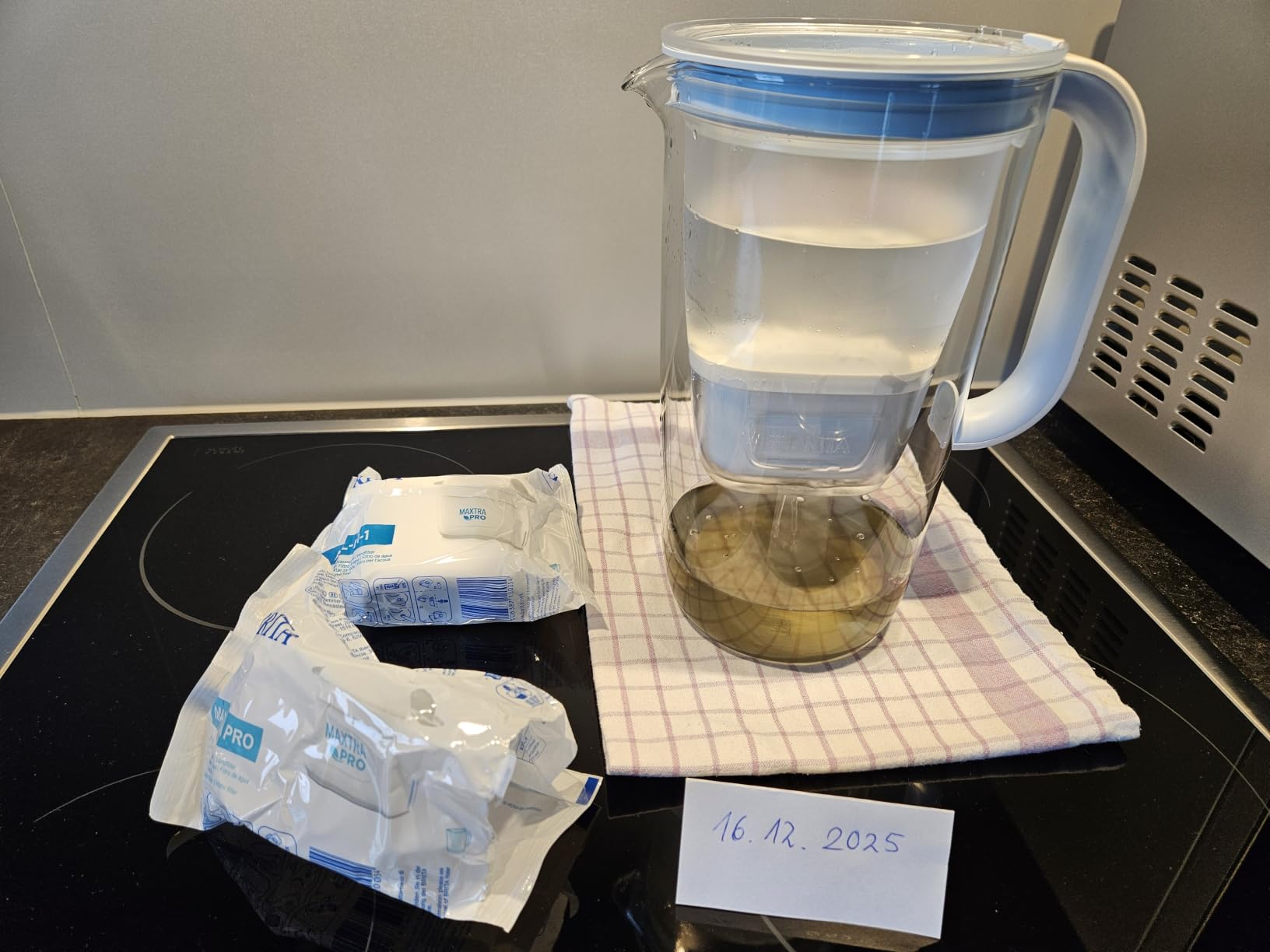 BRITA Glas Filterkanne Limited Edition 1x Maxtra Pro Borosilikatglas