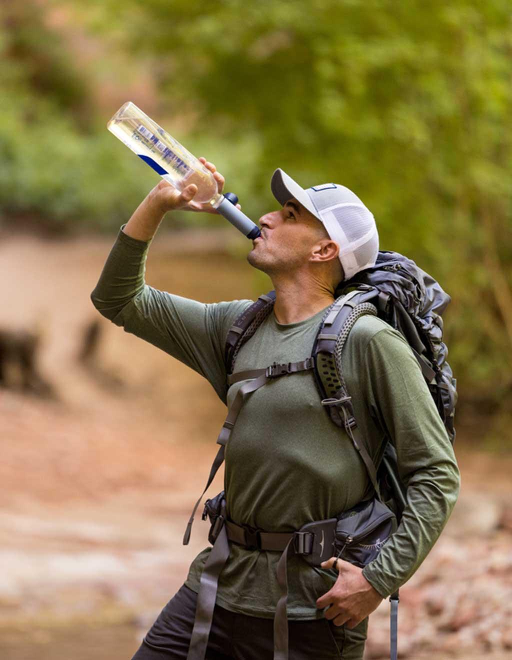 LifeStraw Peak Solo Strohhalm Wasserfilter 2000 L Outdoor Ultraleicht