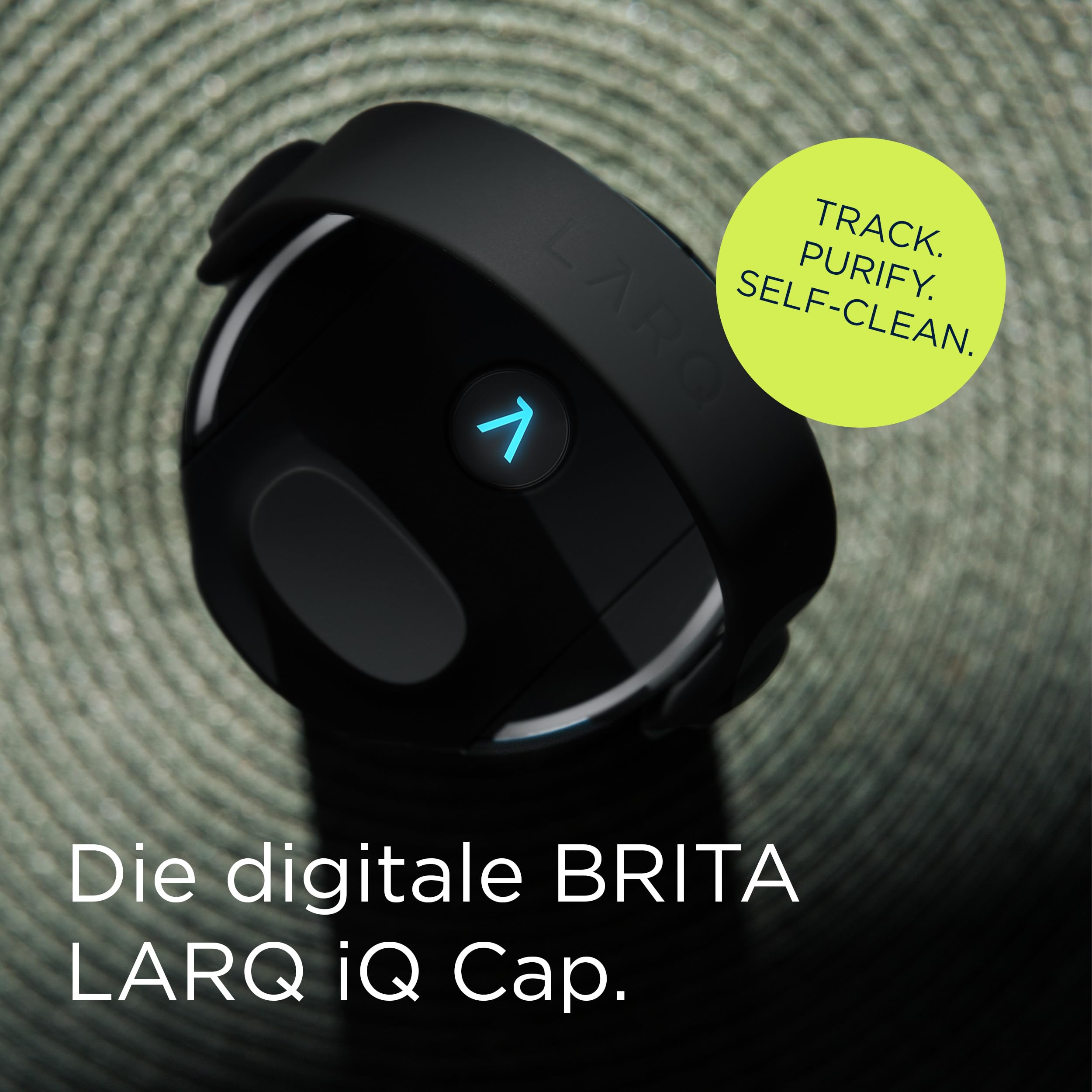 BRITA LARQ iQ Cap Deckel Weiß UV-C Trinkflasche
