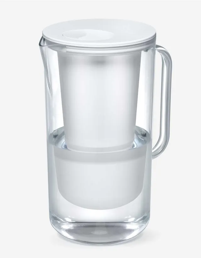 LifeStraw Home Essential Wasserfilterkanne 10-Cup Weiß PFAS