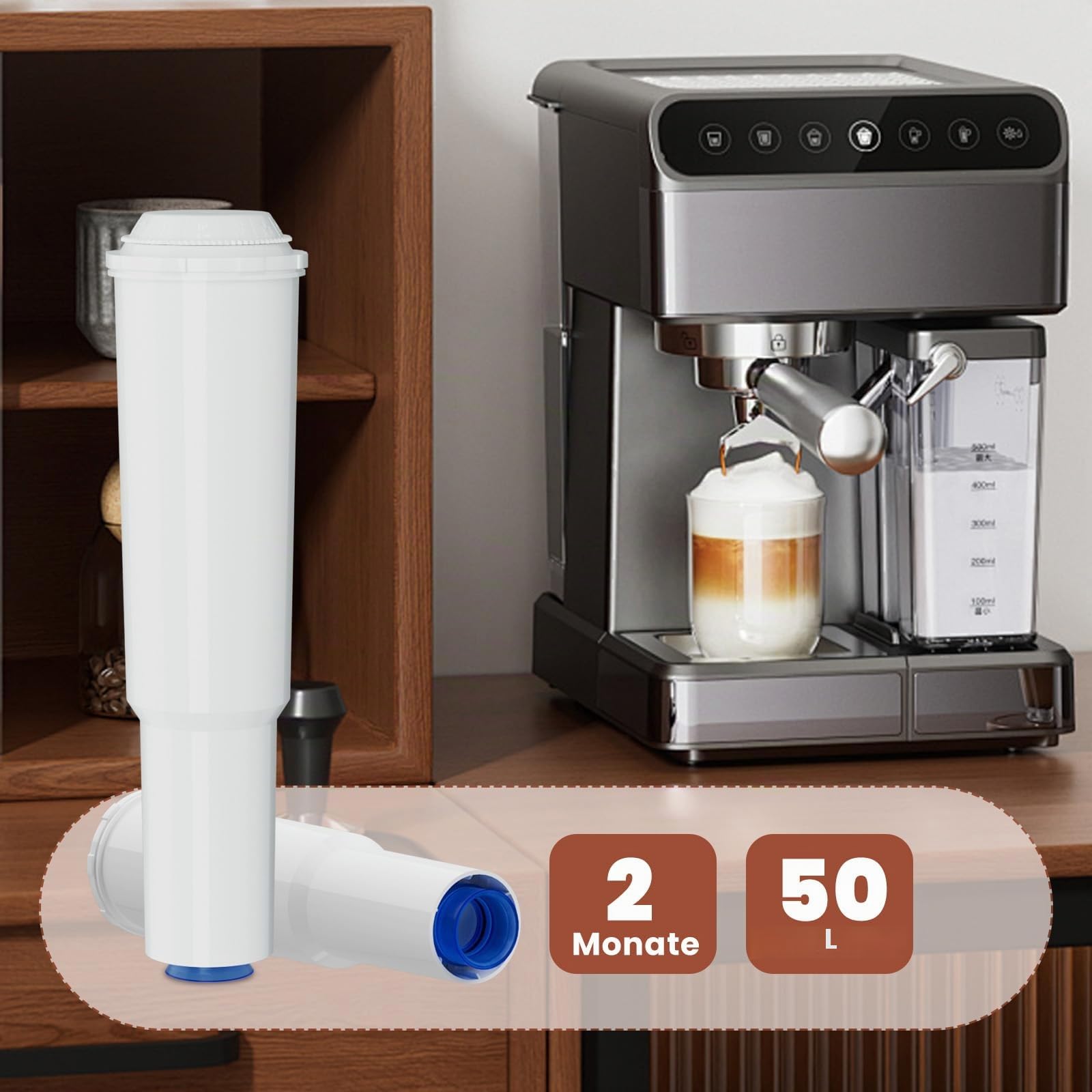 GOLDEN ICEPURE Coffee Water Filters Kaffeefilter 60209 4er Pack