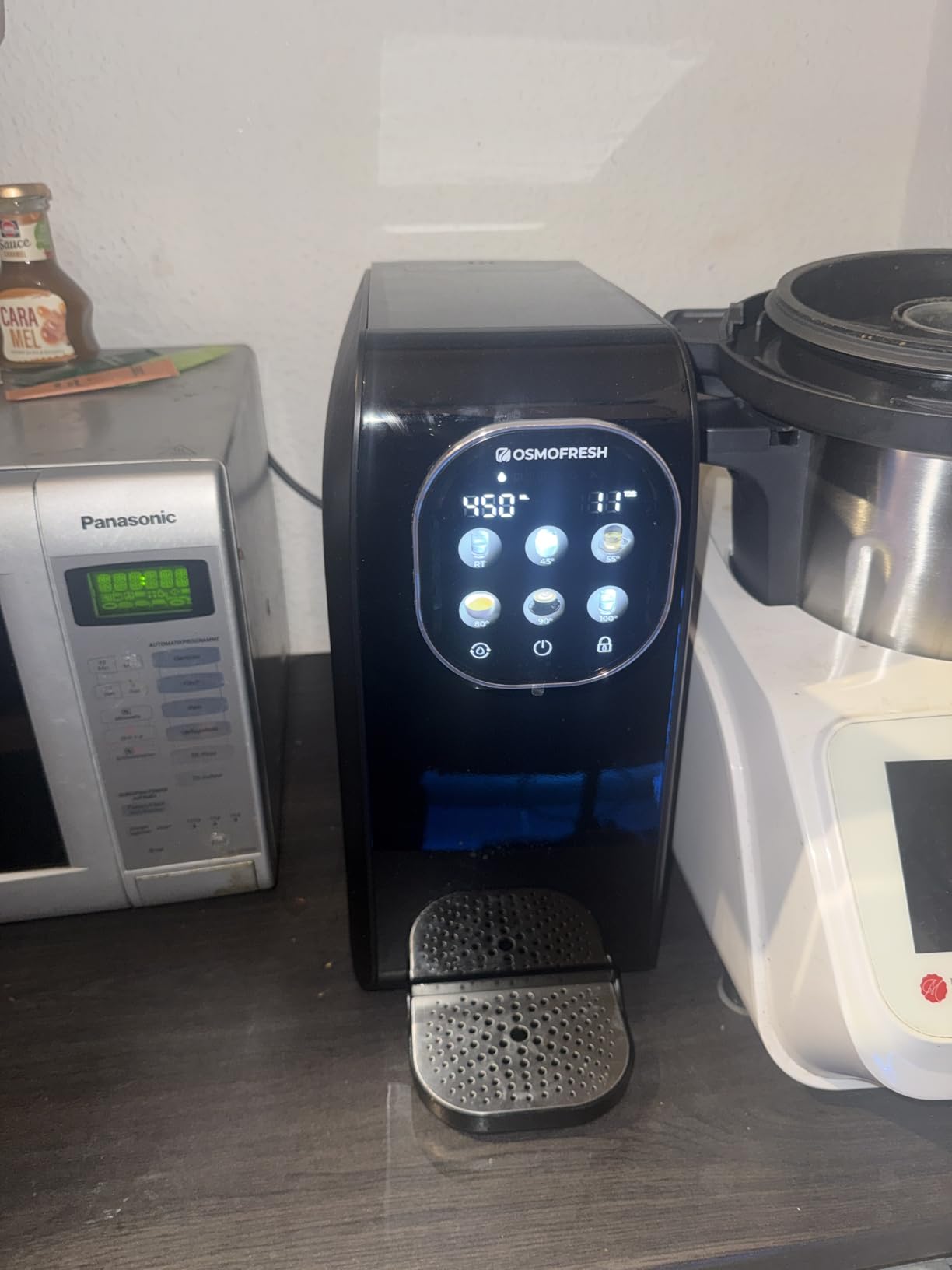 OsmoFresh Quella Pro Osmoseanlage Black UV Heißwasser Mineralien