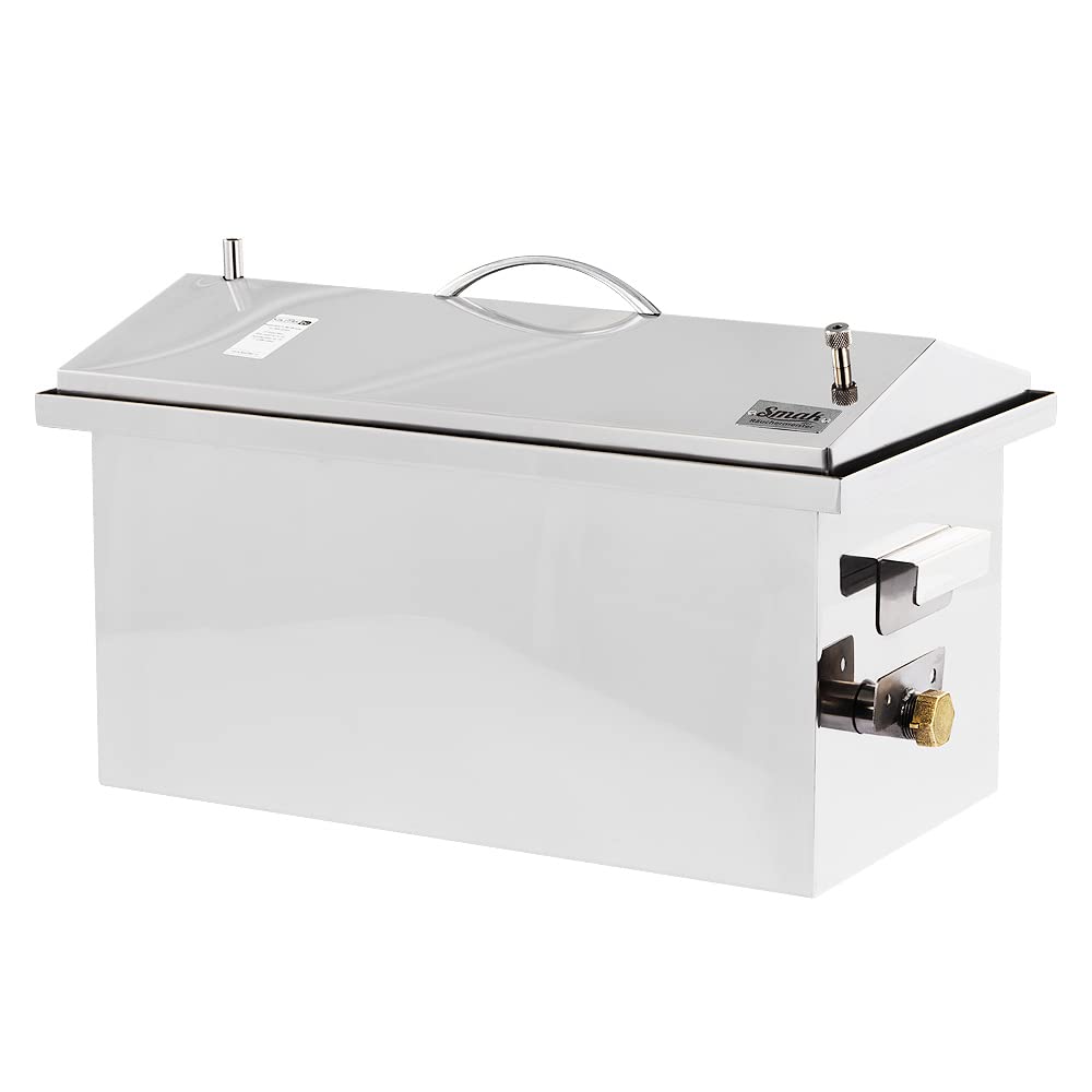 BEM Grillen Garten Räuchermeister Smoker Mini Edelstahl