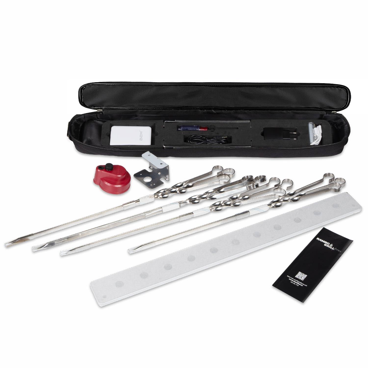 BEM Rambo Mangal Schaschlikgrill mit Motor Powerbank-Grill