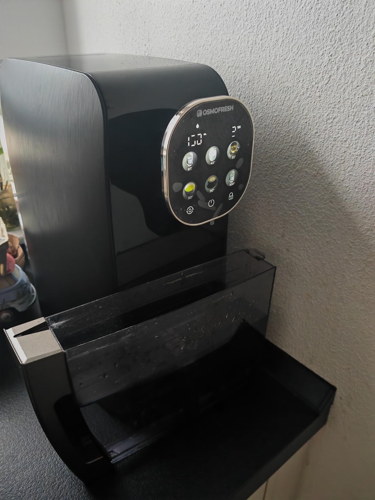 OsmoFresh Quella Pro Osmoseanlage Black UV Heißwasser Mineralien