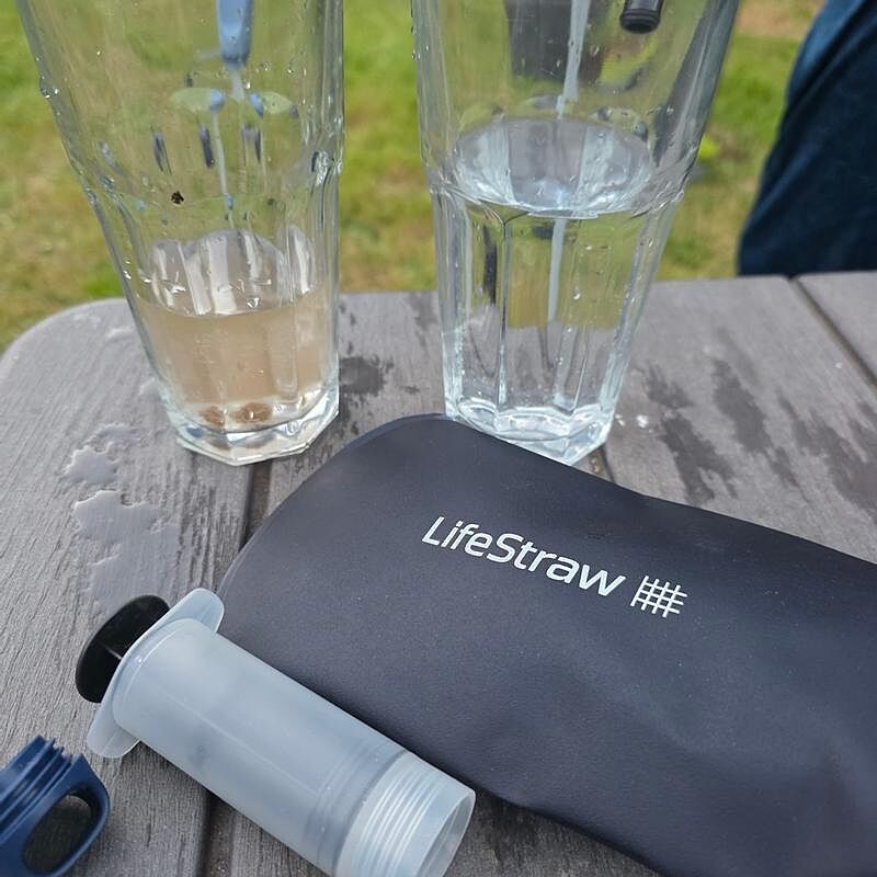LifeStraw Peak Series 3-in-1 Kit Wasserfilter mit 3L Beutel