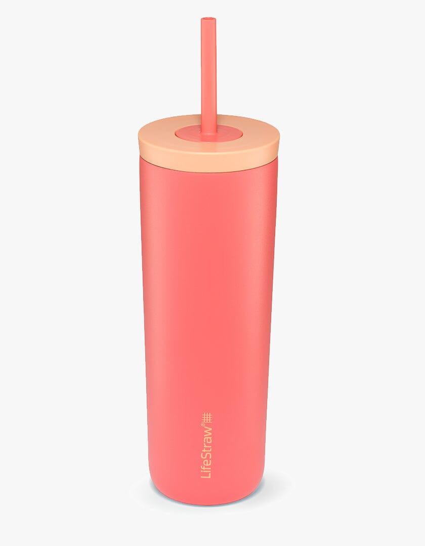 LifeStraw Go Series Tumbler Trinkbecher 2er-Pack Apricot Cactus