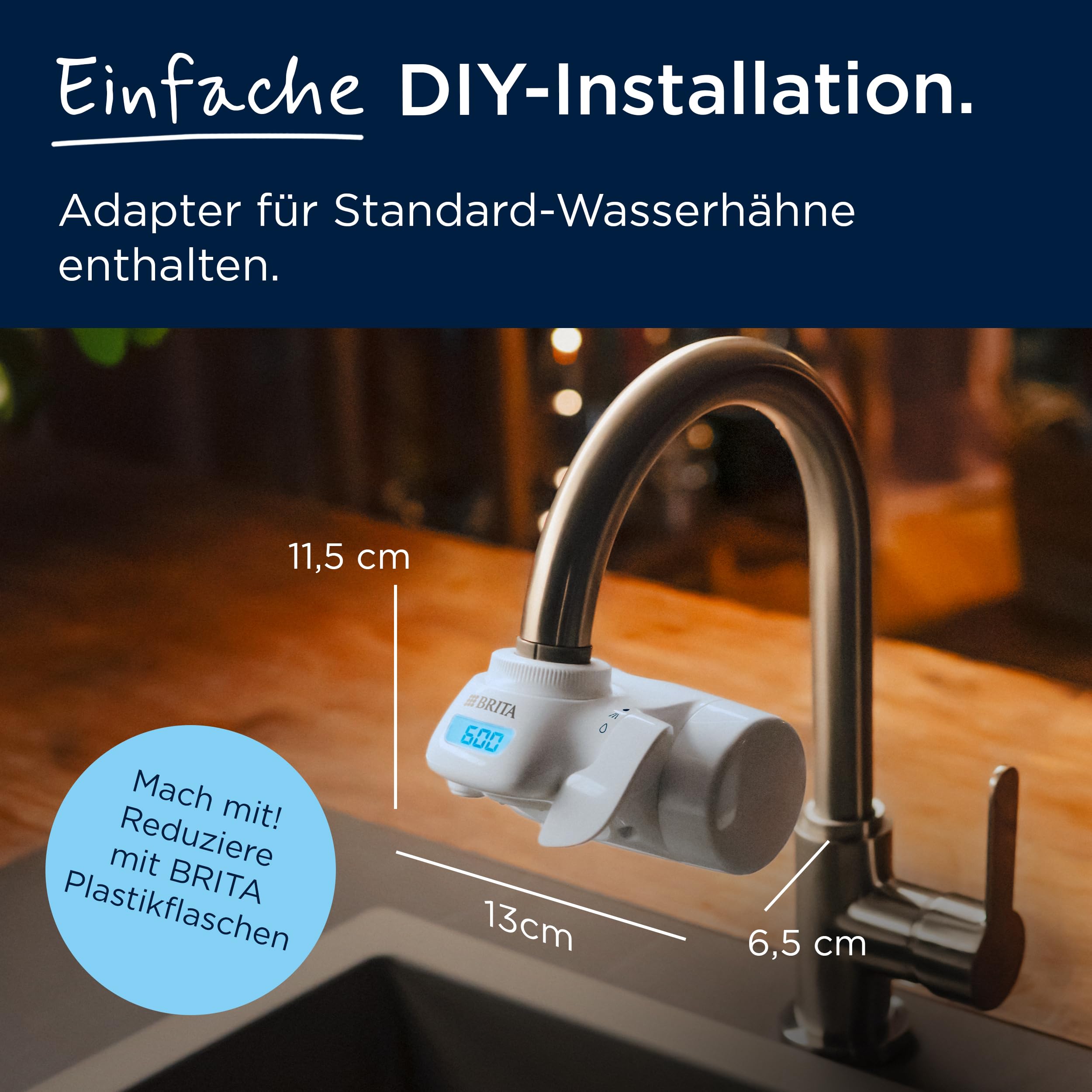 BRITA ON TAP Pro Wasserhahnfilter V-MF 600 L