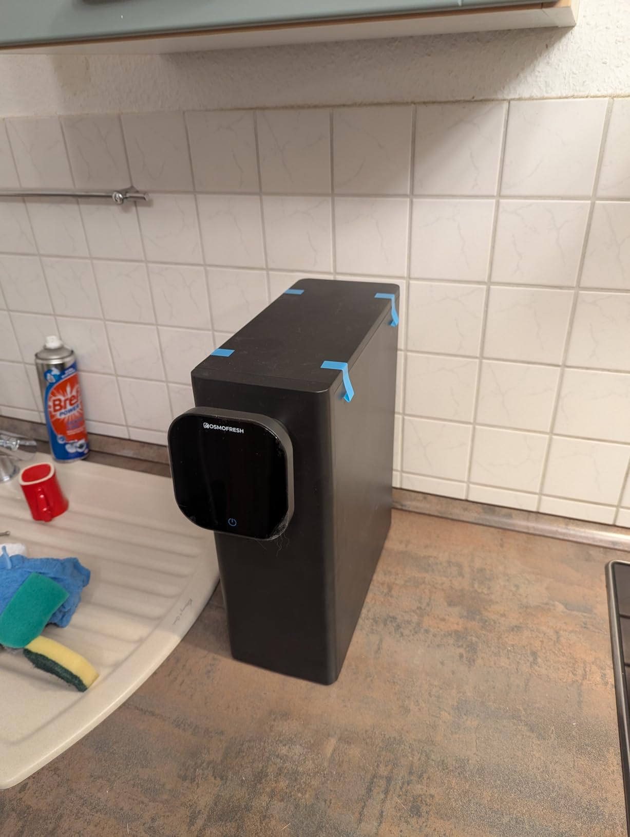 OsmoFresh Fusion Stream Osmoseanlage Auftisch Heißwasser UV