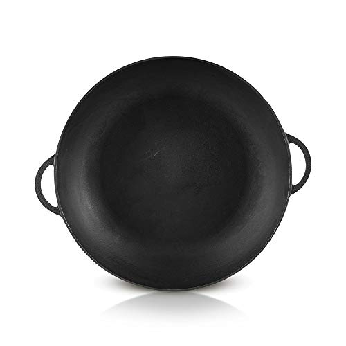 BEM Küche Haushalt Gusseisenpfanne Zharovnja 34 cm Wok