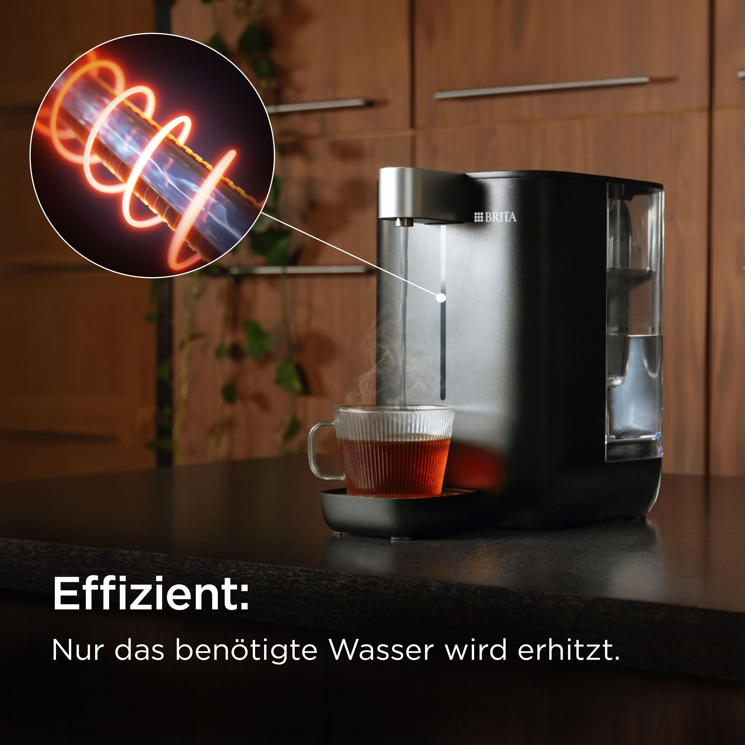 Brita Professional Wasserspender Yource mini 4L schwarz UV-C