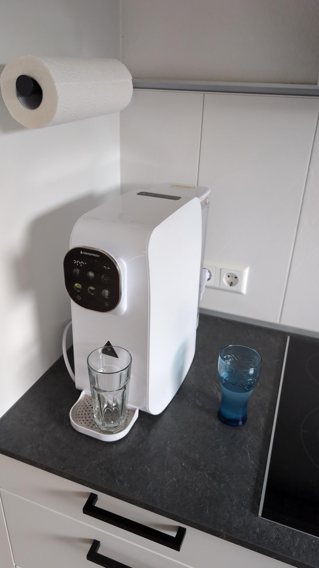 OsmoFresh Quella Pro Osmoseanlage Black UV Heißwasser Mineralien