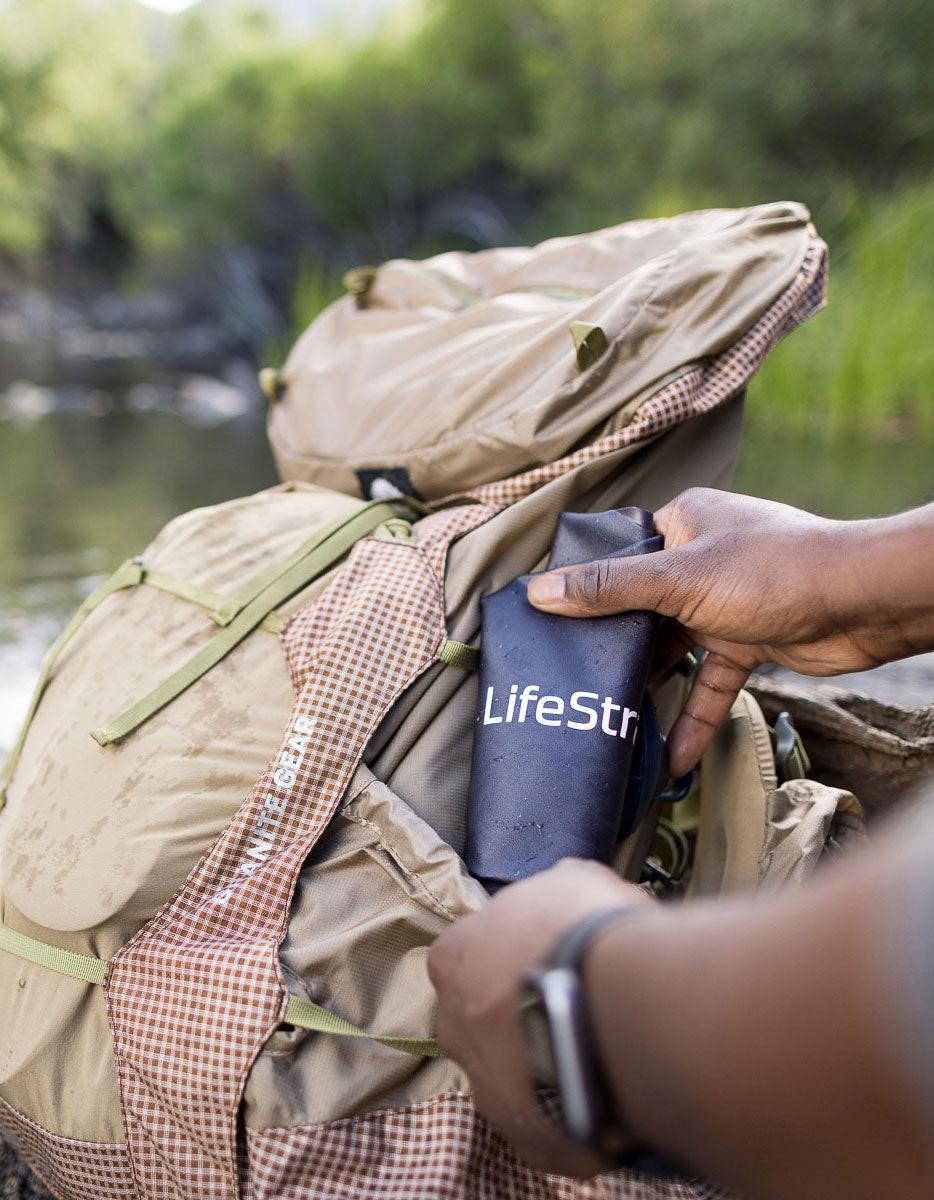 LifeStraw Peak Gravity 3L + Go Flasche Outdoor Set