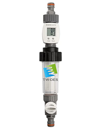 TW-DES Befüllfilter Comfort Wasserfilter mit Wasseruhr Gardena