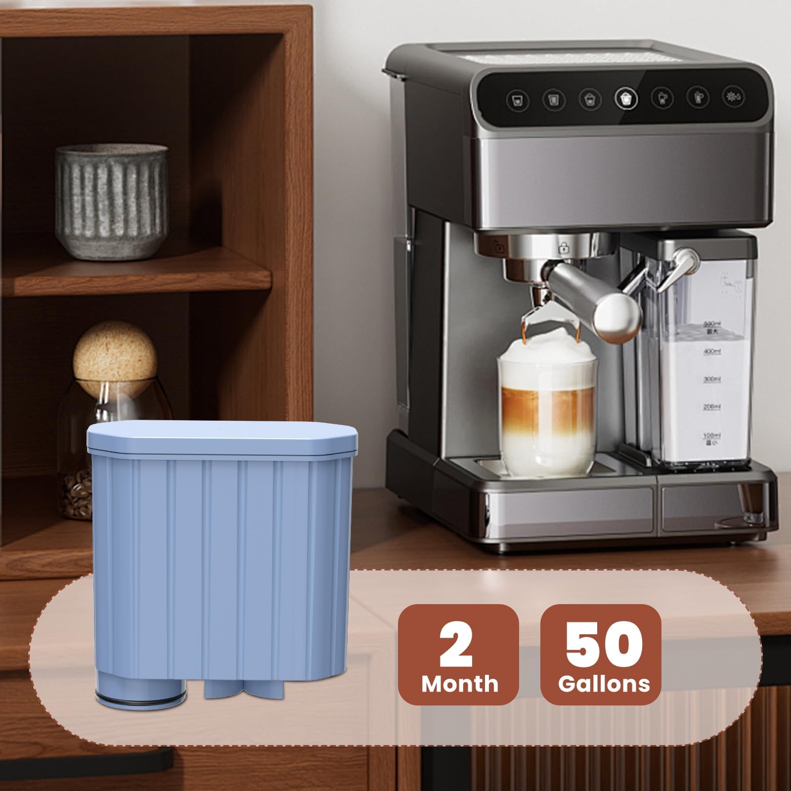 Golden IcePure Coffee Wasserfilter Philips AquaClean 3 Stück Kalkschutz