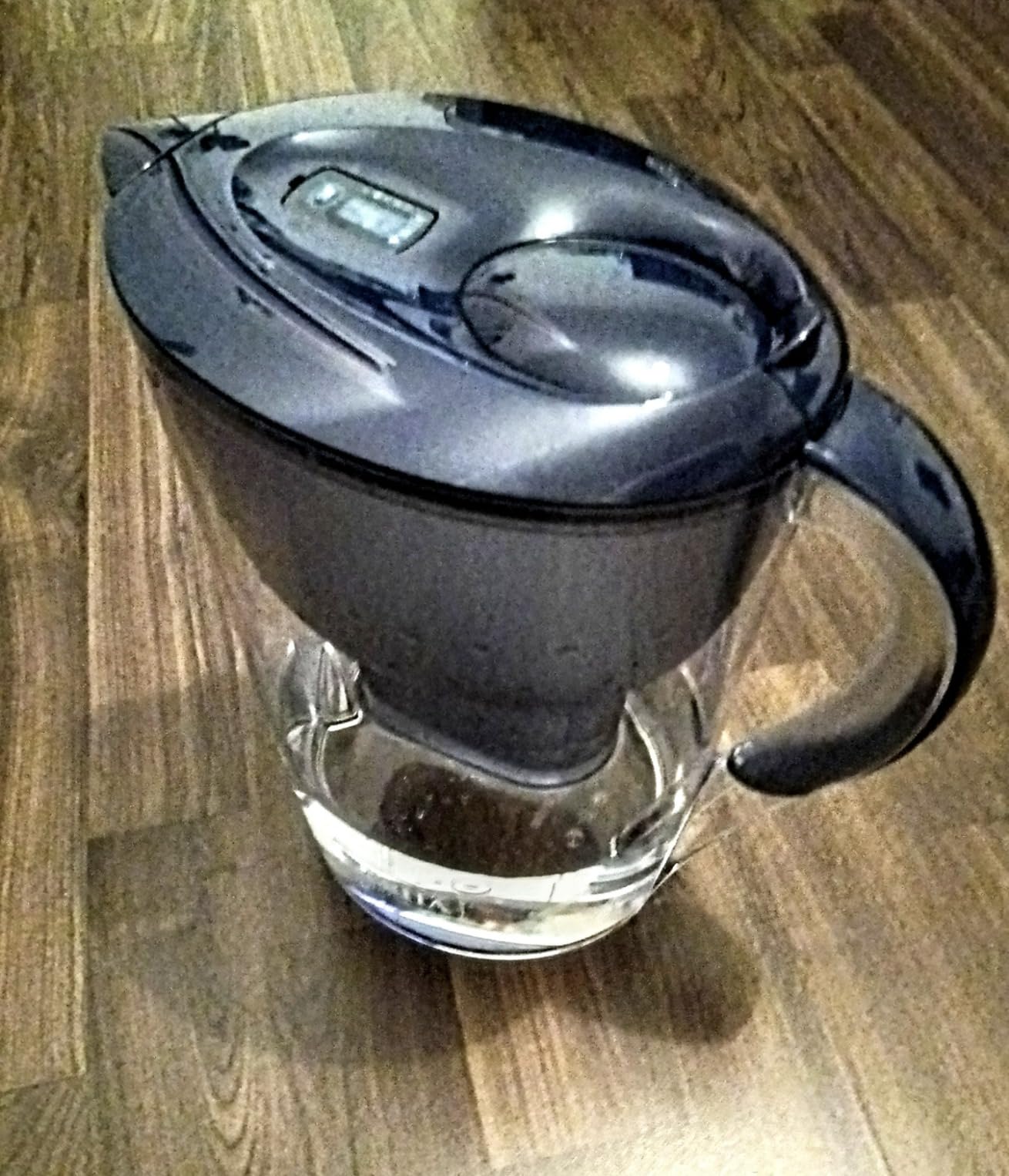 BRITA Style Essential XL Wasserfilterkanne steinblau Extra Kalkschutz