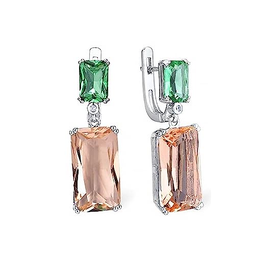 Sokolov Ohrringe 925 Silber Ohrstecker Zirkonia Kristall