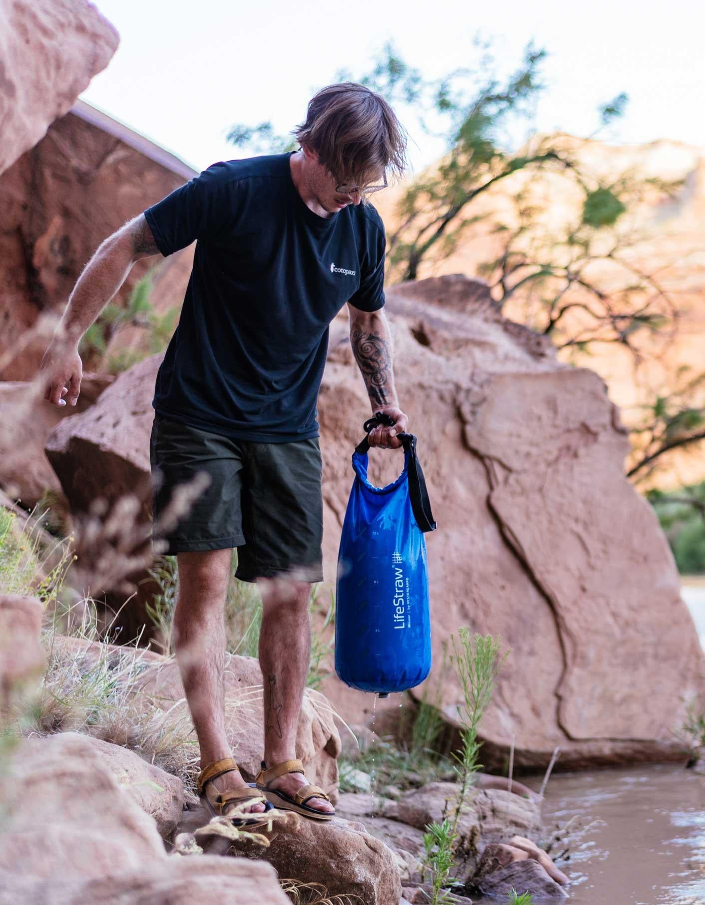 LifeStraw Mission Schwerkraftfilter Viren Bakterien Großgruppe