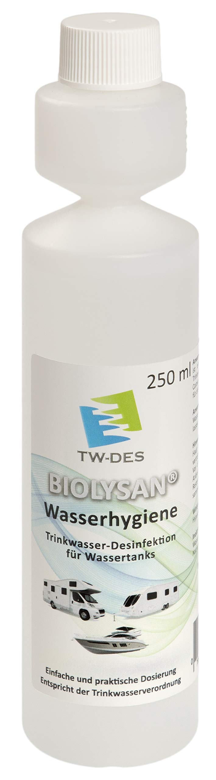 TW-DES Wasserhygiene BIOLYSAN 250 ml 1000 L Wohnmobil
