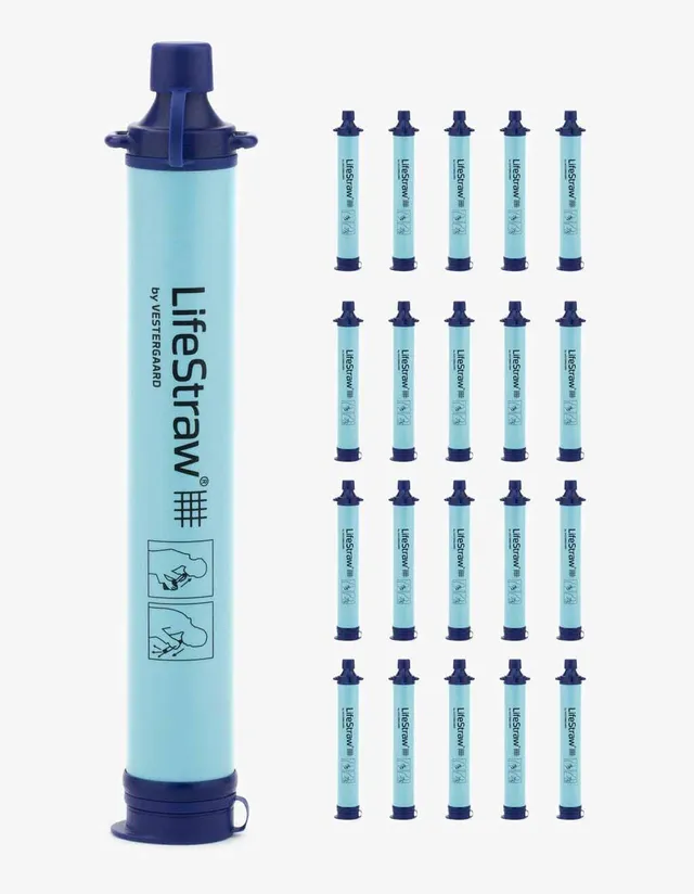 LifeStraw Personal Wasserfilter 25er Pack Notfall-Set