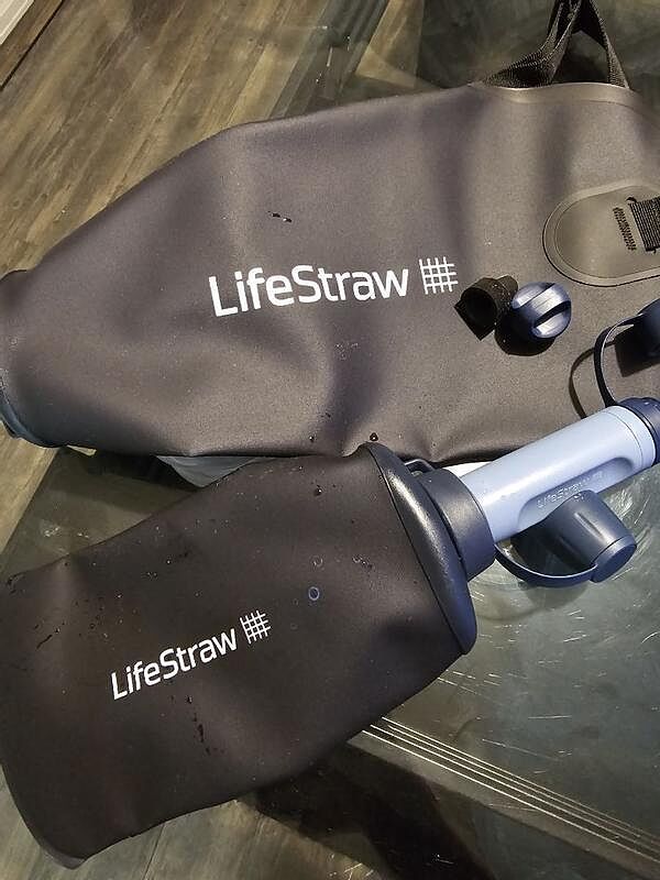 LifeStraw Peak Series 3-in-1 Kit Wasserfilter mit 3L Beutel