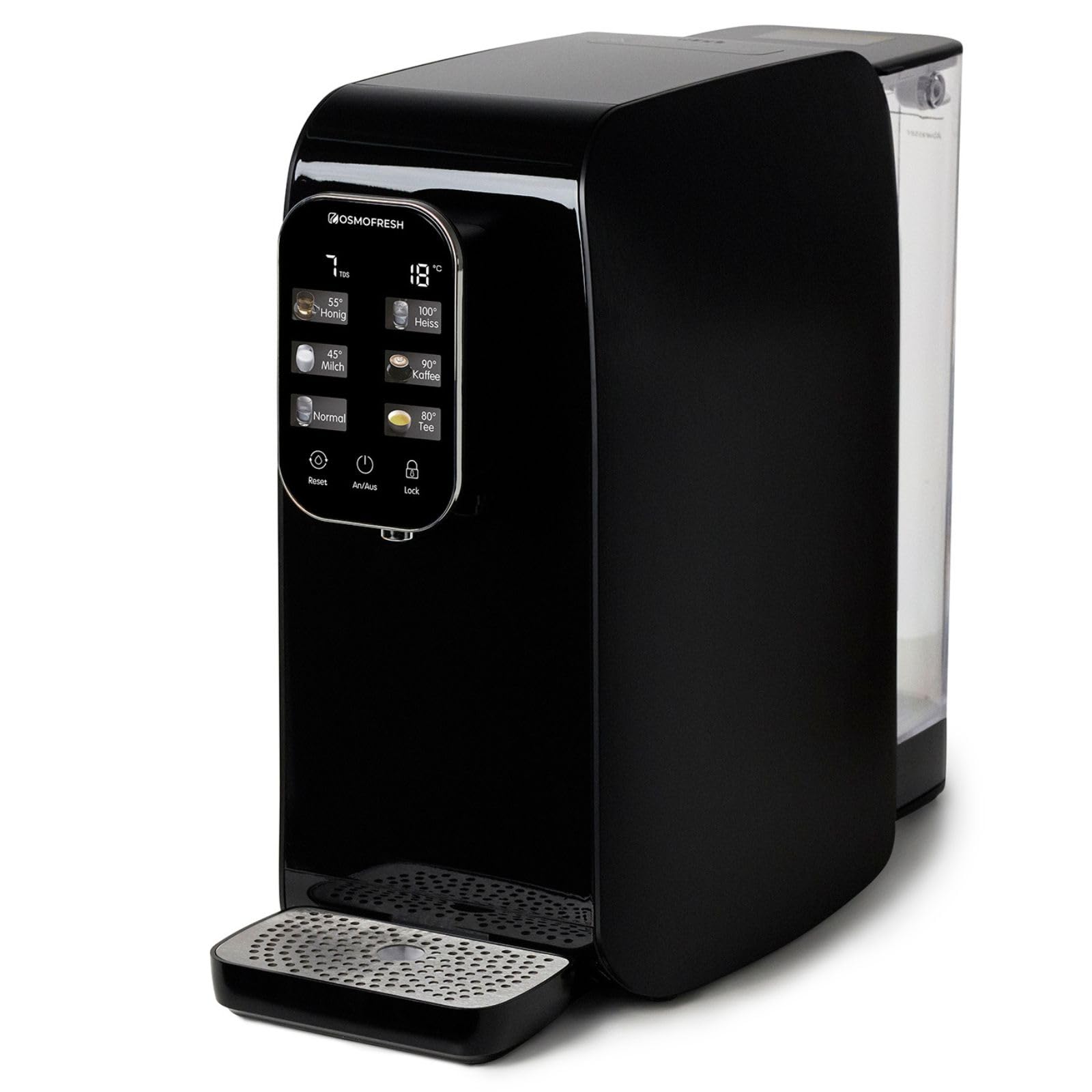 OsmoFresh Quella Life Osmoseanlage Black Heißwasser 6 Stufen