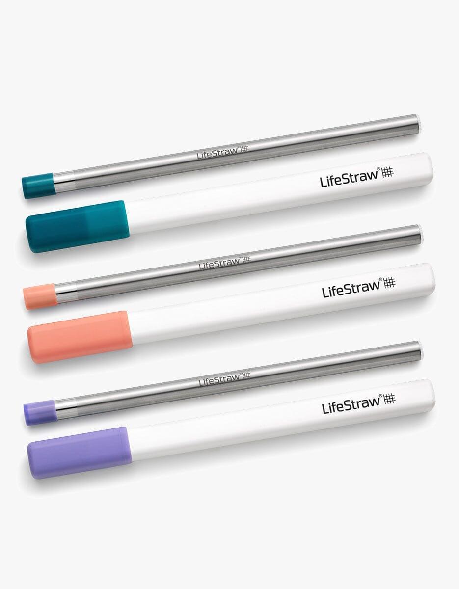 LifeStraw Sip Trinkhalm Wasserfilter 3-Pack mit Case Copper