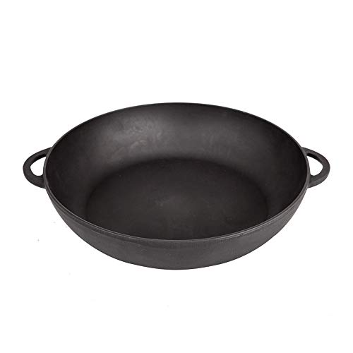 BEM Küche Haushalt Gusseisenpfanne Zharovnja 34 cm Wok