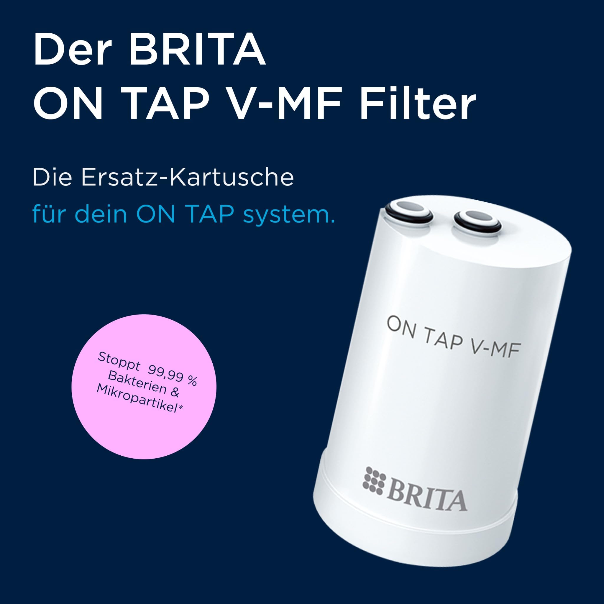 Brita Professional ON TAP V-MF Wasserhahnfilter Bakterien