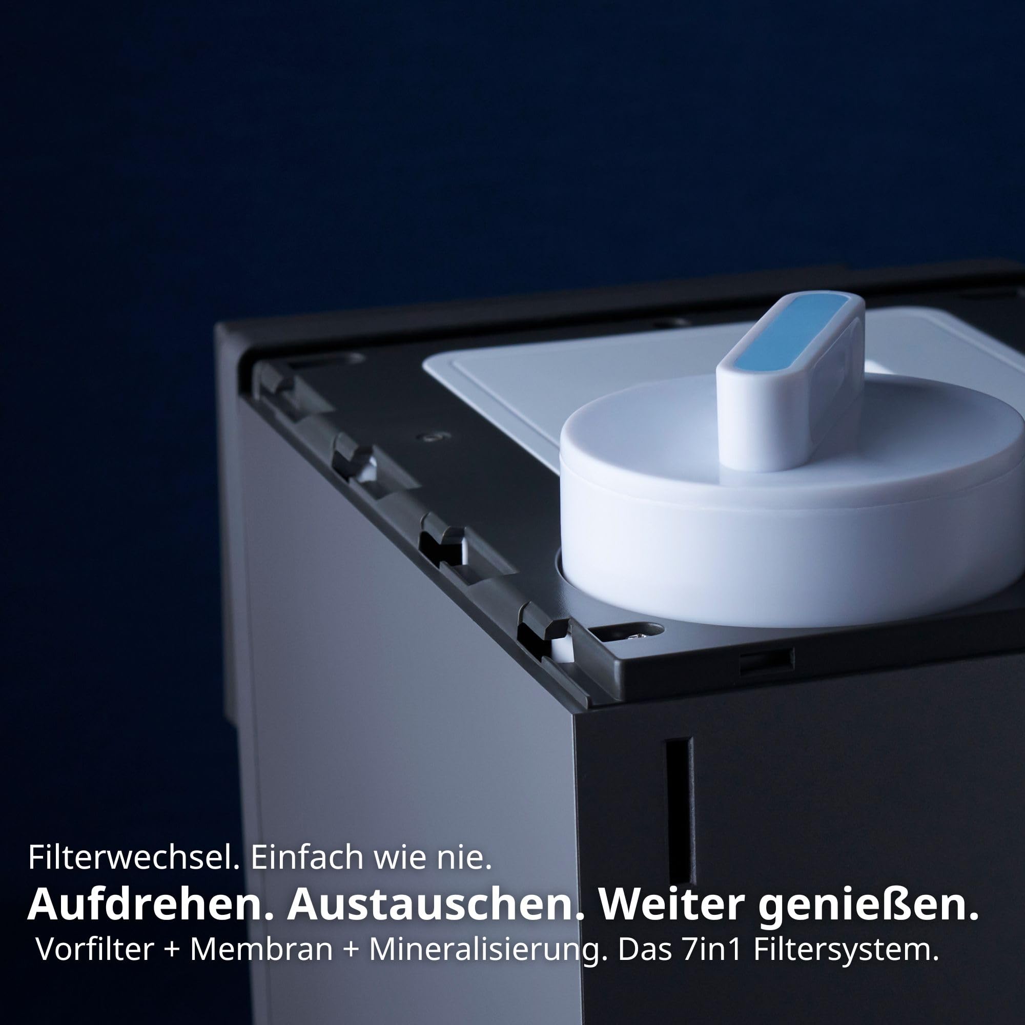 OsmoFresh Fusion Pro 2 Osmoseanlage Metallic Grey Sprudel Heiß