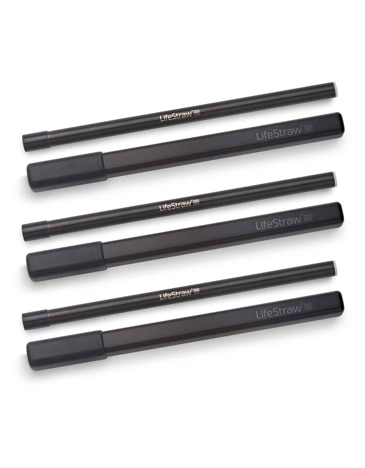 LifeStraw Sip Trinkhalm Wasserfilter 3-Pack mit Case Copper
