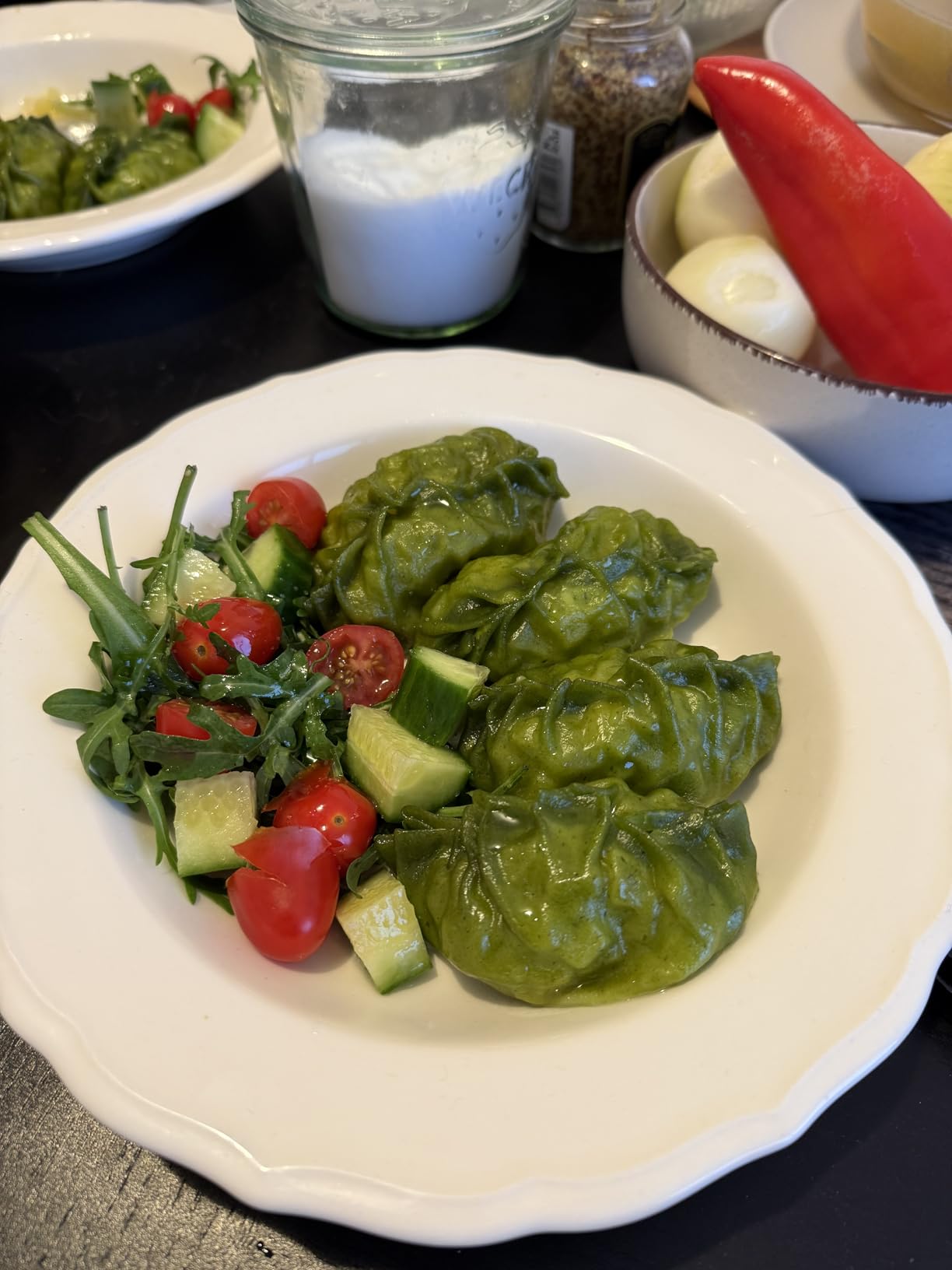 BEM Dampfkocher Edelstahl 28 cm 6-tlg Mantowarka