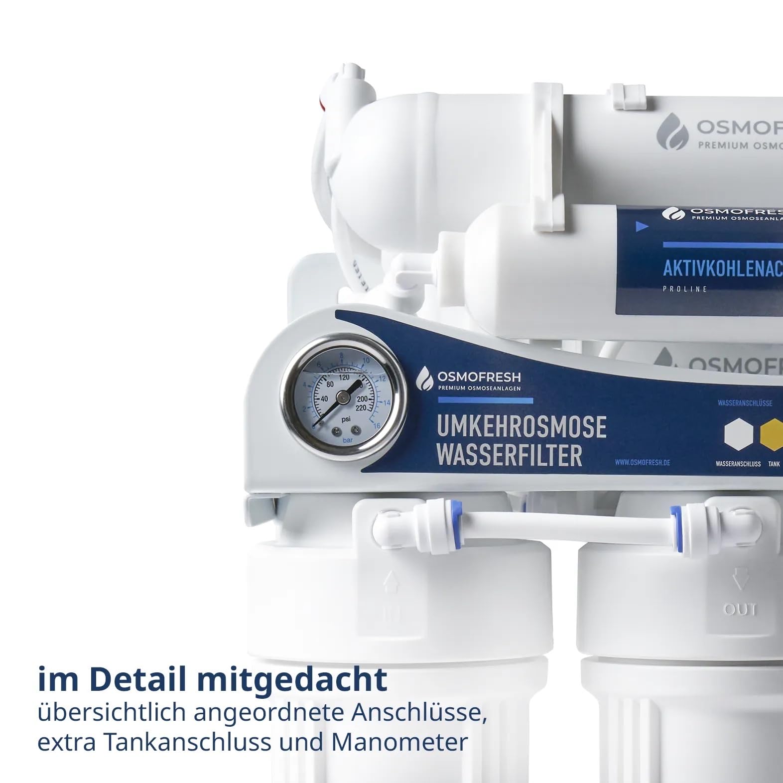 OsmoFresh OSMOSEANLAGEN Proline X3 Osmoseanlage 600 GPD