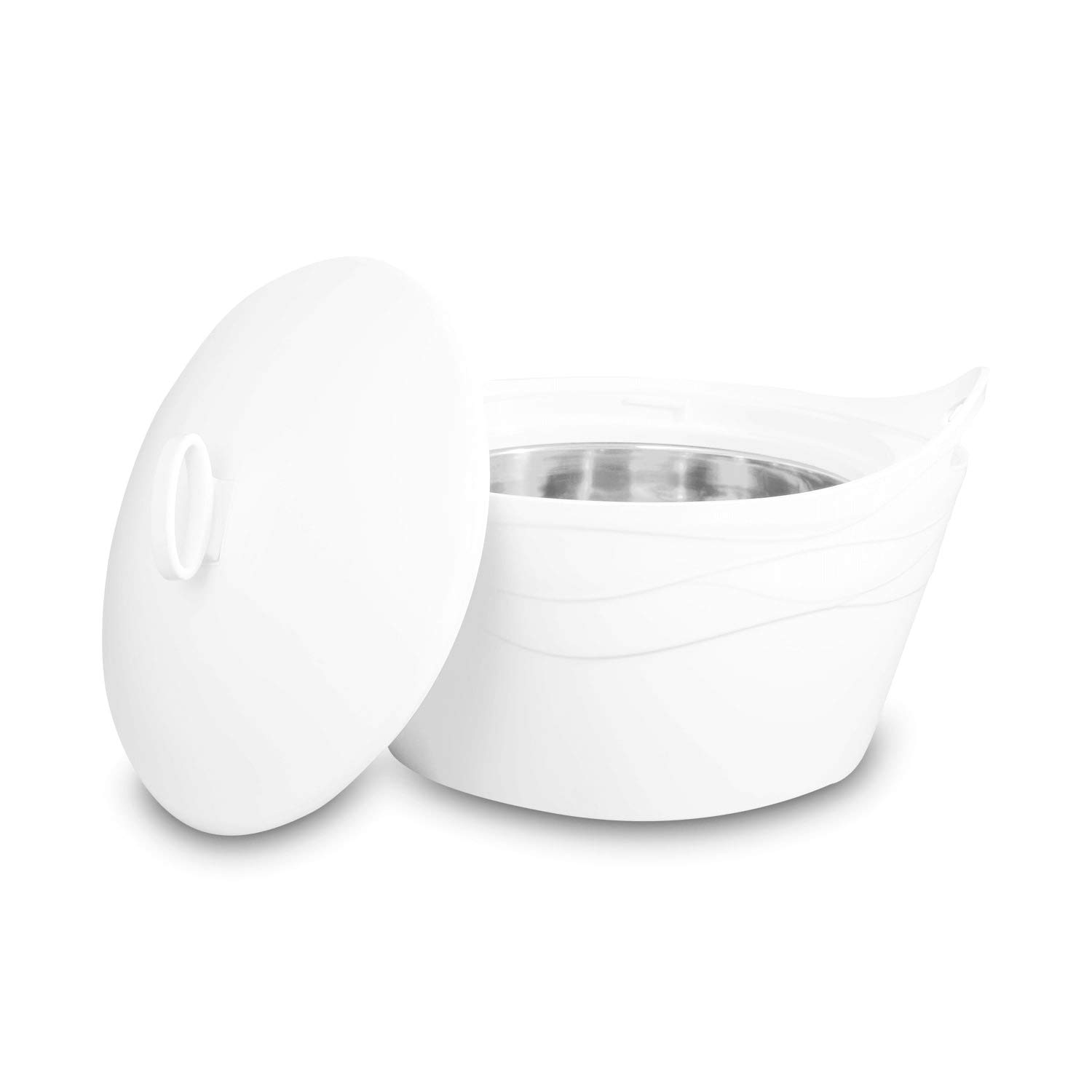 BEM Thermoschüssel 3er Set 5L Edelstahl Warmhalte-Schüssel