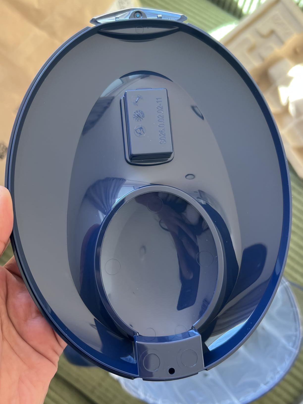 BRITA Style Essential XL Wasserfilterkanne steinblau Extra Kalkschutz