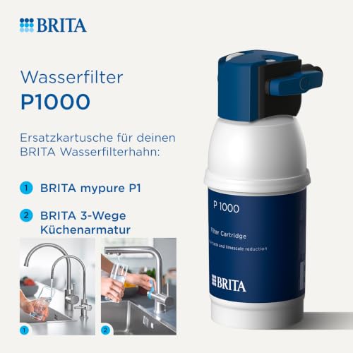 BRITA P1000 Filterkartusche Kalkfilter 1er-Pack 1200 Liter